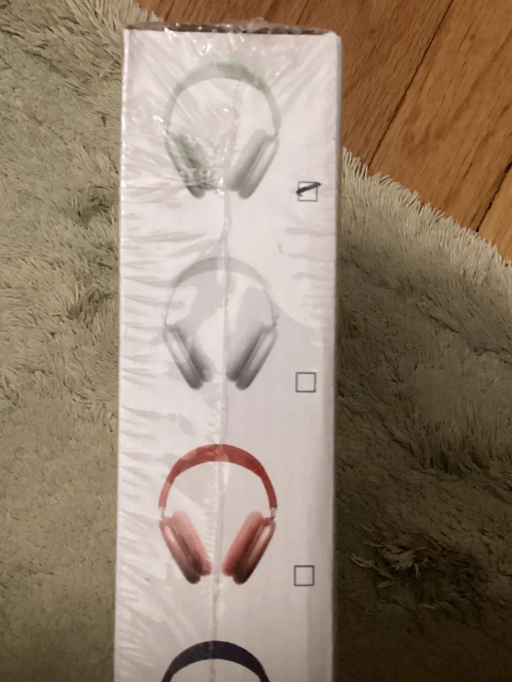 Over the ear headphones